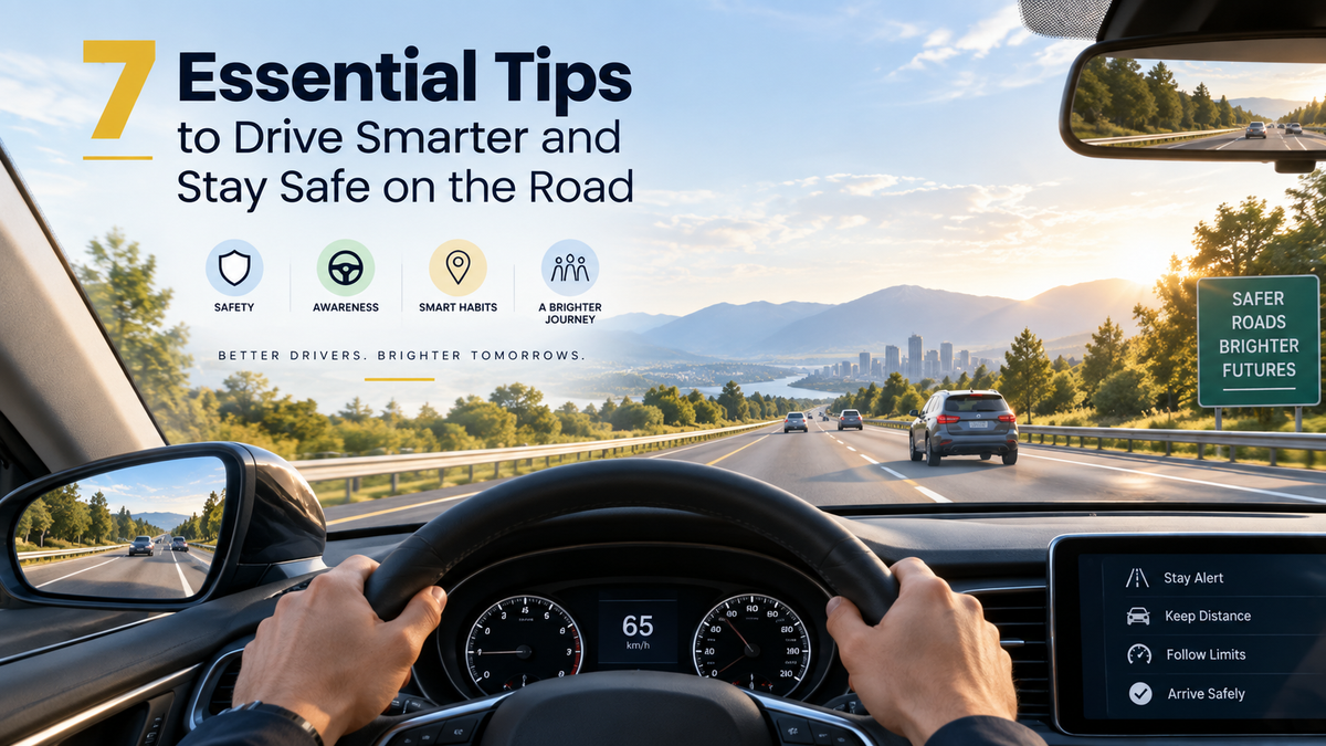 7 Essential Tips to Drive Smarter and Stay Safe on the Road