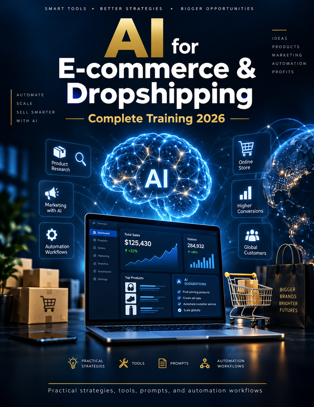 AI for E-commerce & Dropshipping — Complete Training 2026-2027