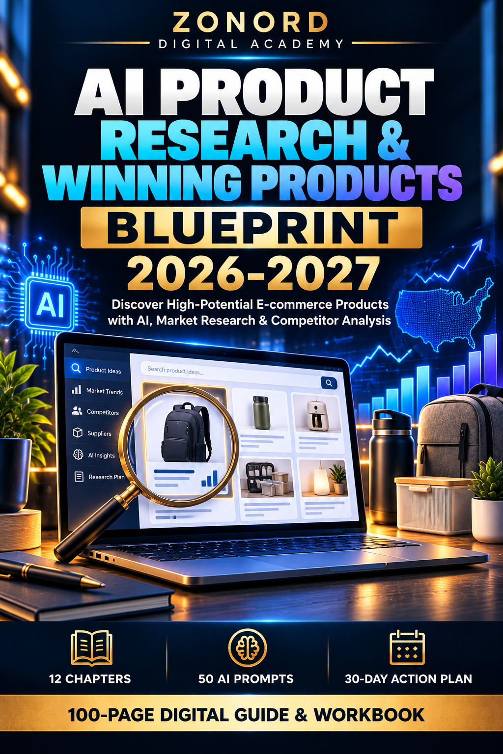 AI Product Research & Winning Products Blueprint 2026–2027 | Dropshipping & E-commerce Workbook