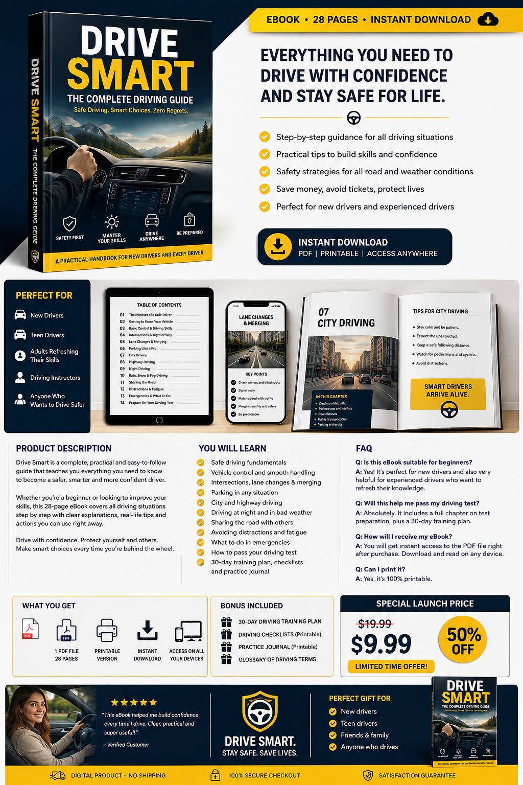 DRIVE SMART — The Complete Driving Guide