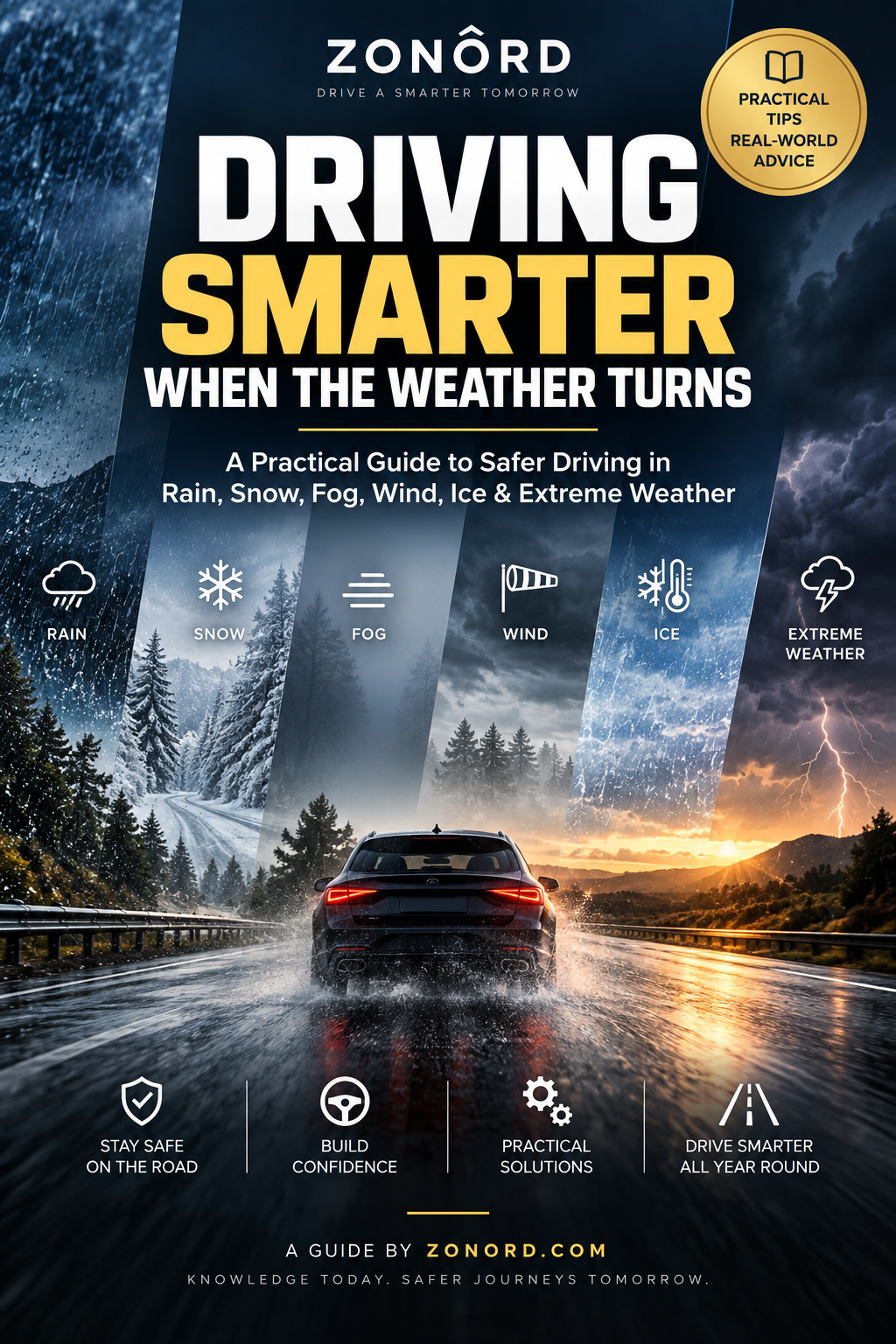 Driving Smarter When the Weather Turns – Safe Driving Guide for Rain, Snow, Fog & Ice