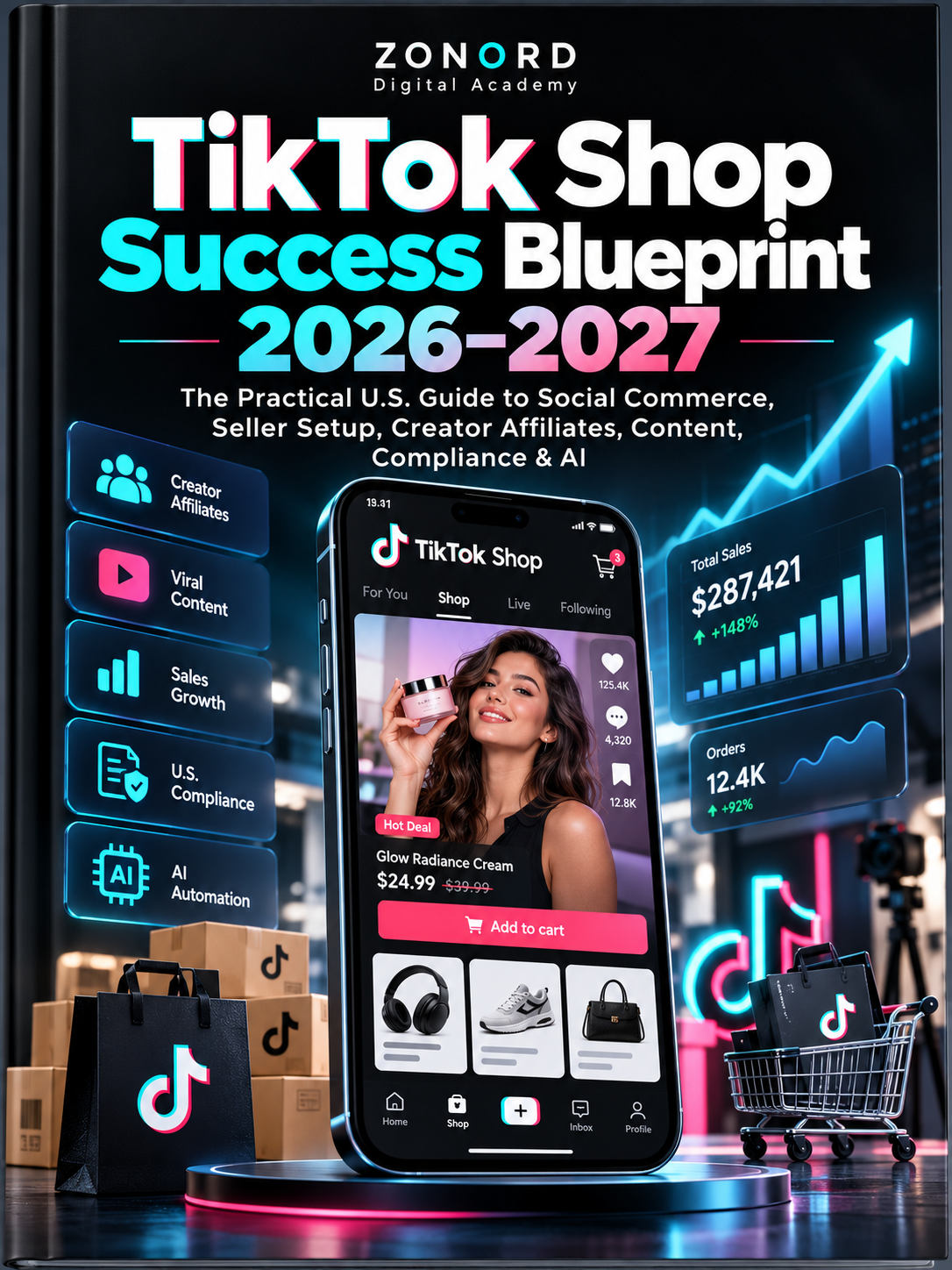 TikTok Shop Success Blueprint 2026–2027 | Complete Beginner's Guide & AI Workbook