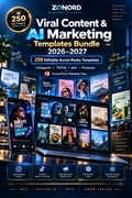 250 Editable Social Media Marketing Templates | Instagram, TikTok, Ads & Pinterest