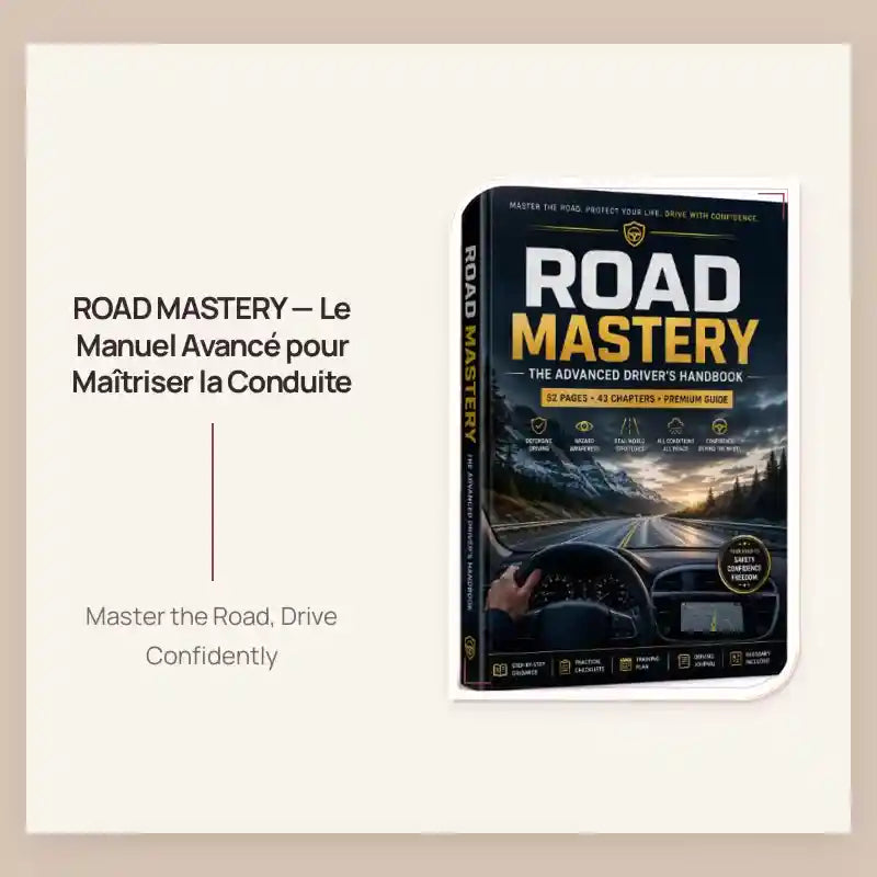ROAD MASTERY &mdash; Le Manuel Avanc&eacute; pour Ma&icirc;triser la Conduite by@Outfy