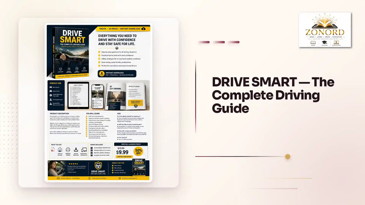 DRIVE SMART &mdash; The Complete Driving Guide by@Outfy